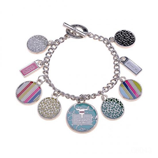 Coach Fashion Logo Silver Bracelets CWS | Women